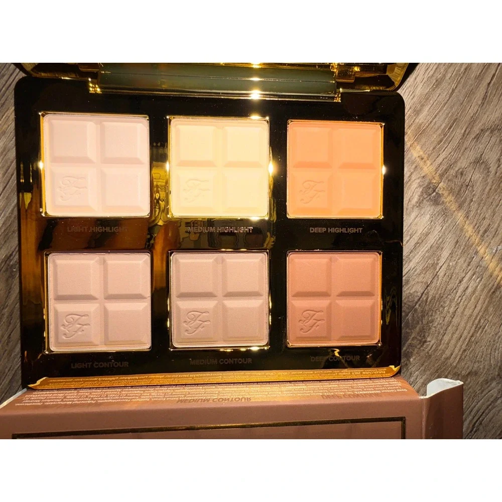 Too Faced Cocoa Contour Palette Cocoa-Infused Contouring Highlighting Kit NIB